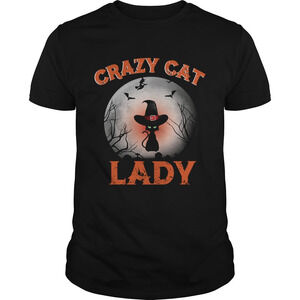 Crazy Cat Lady Moon  Shirt